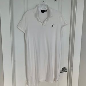 Polo Ralph Lauren Women’s Cotton Polo Dress White Size XL